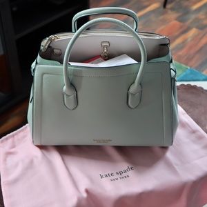 Kate Spade Knott Large Satchel in Crystal Blue / Turquoise